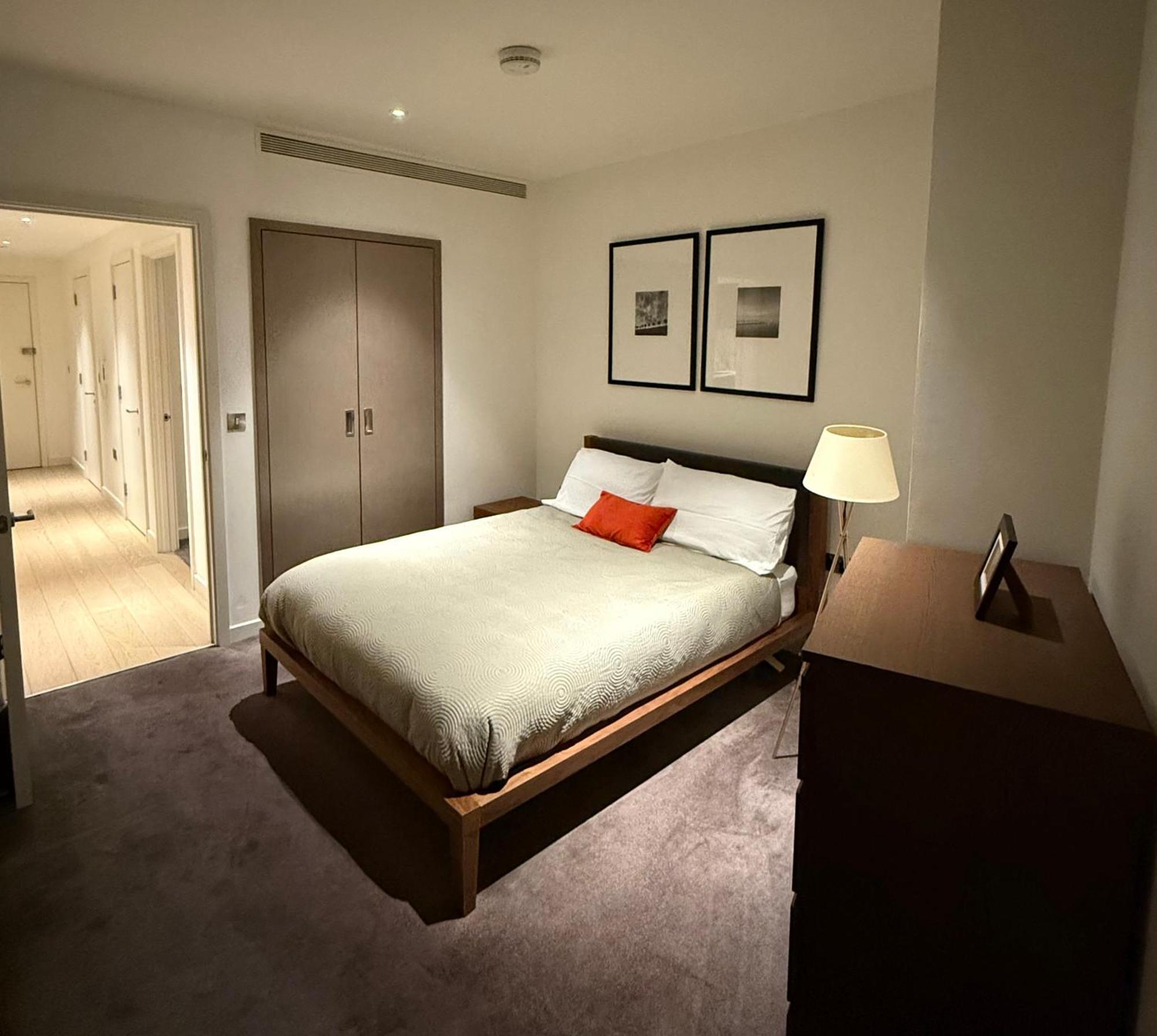 Luxury Modern 2 Bed Flat With Balcony And City View - Canary Wharf City Center London Luaran gambar